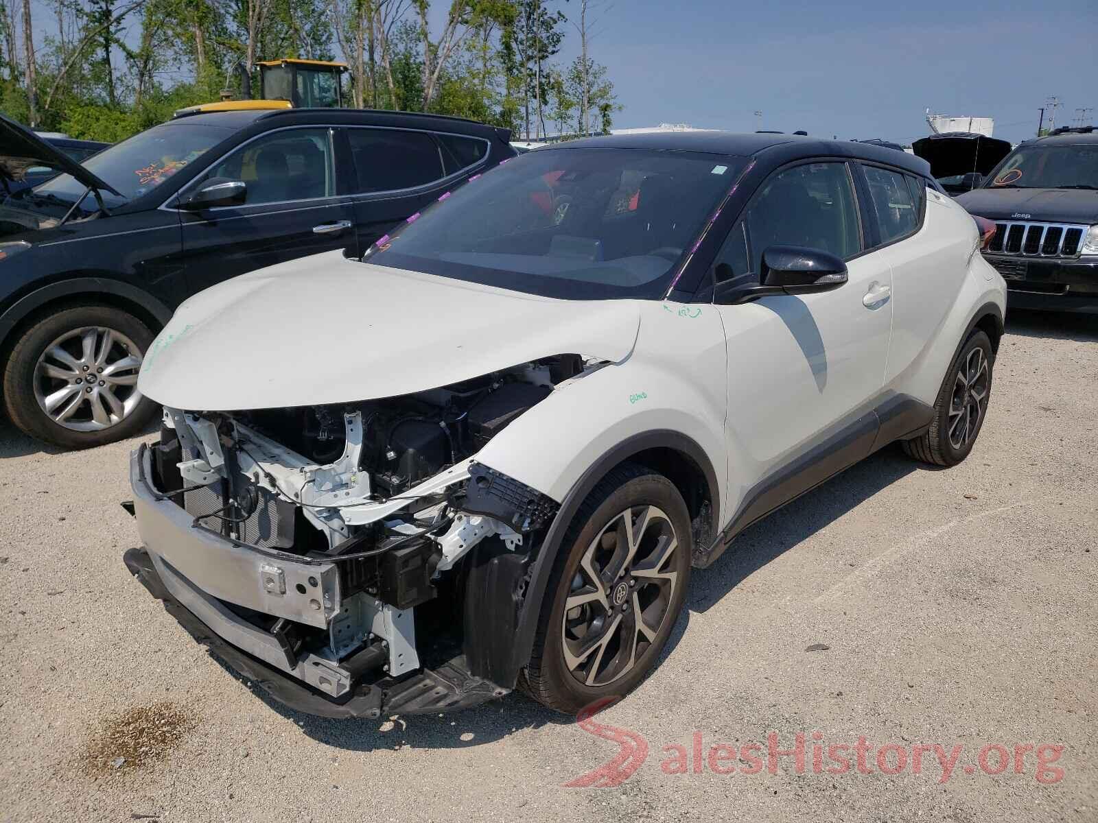 JTNKHMBX2L1069107 2020 TOYOTA C-HR