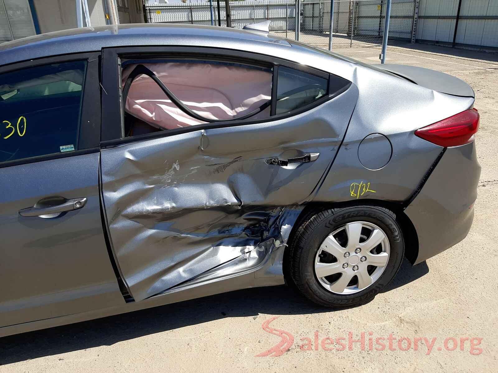 KMHD74LF9HU084128 2017 HYUNDAI ELANTRA