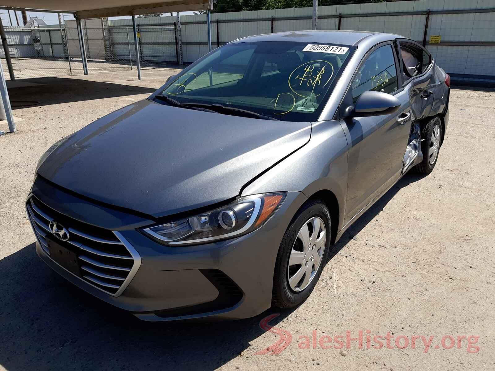 KMHD74LF9HU084128 2017 HYUNDAI ELANTRA