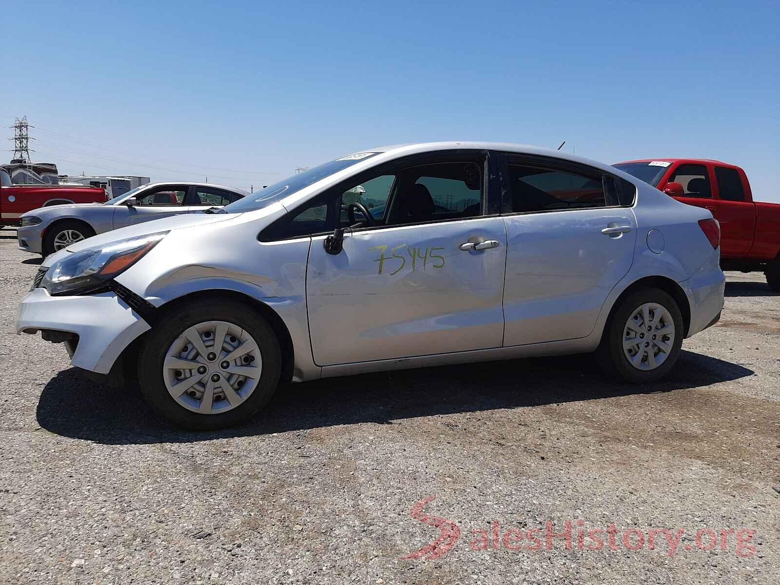 KNADM4A36G6638621 2016 KIA RIO