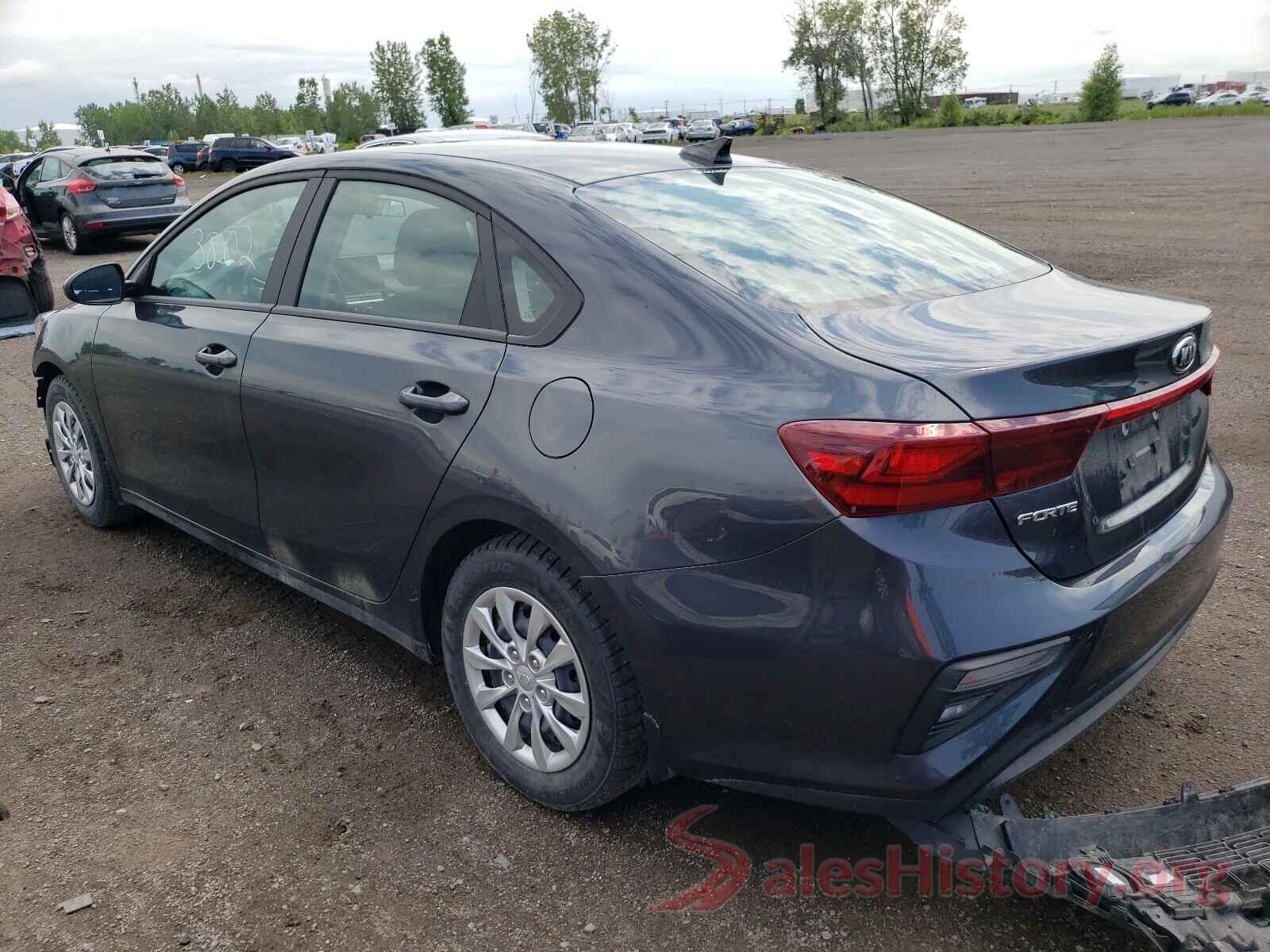 3KPF24ADXLE251083 2020 KIA FORTE