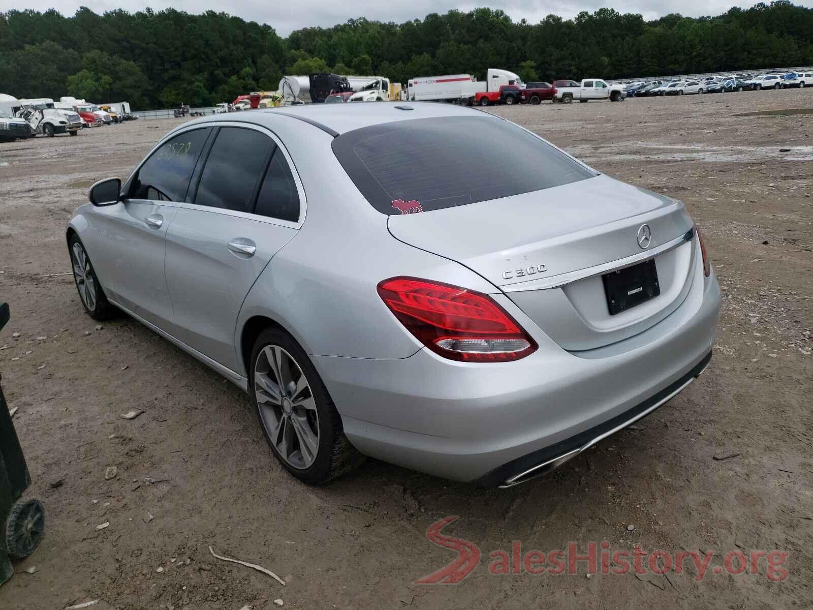 55SWF4JB7GU163710 2016 MERCEDES-BENZ C-CLASS