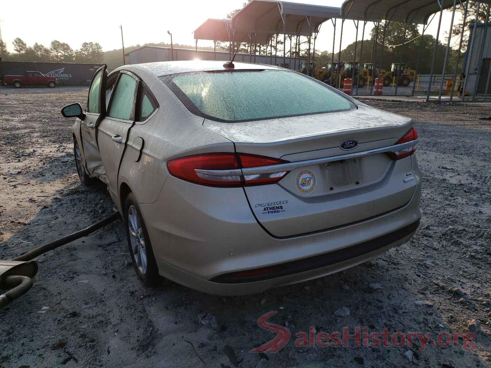 3FA6P0HD7HR244078 2017 FORD FUSION