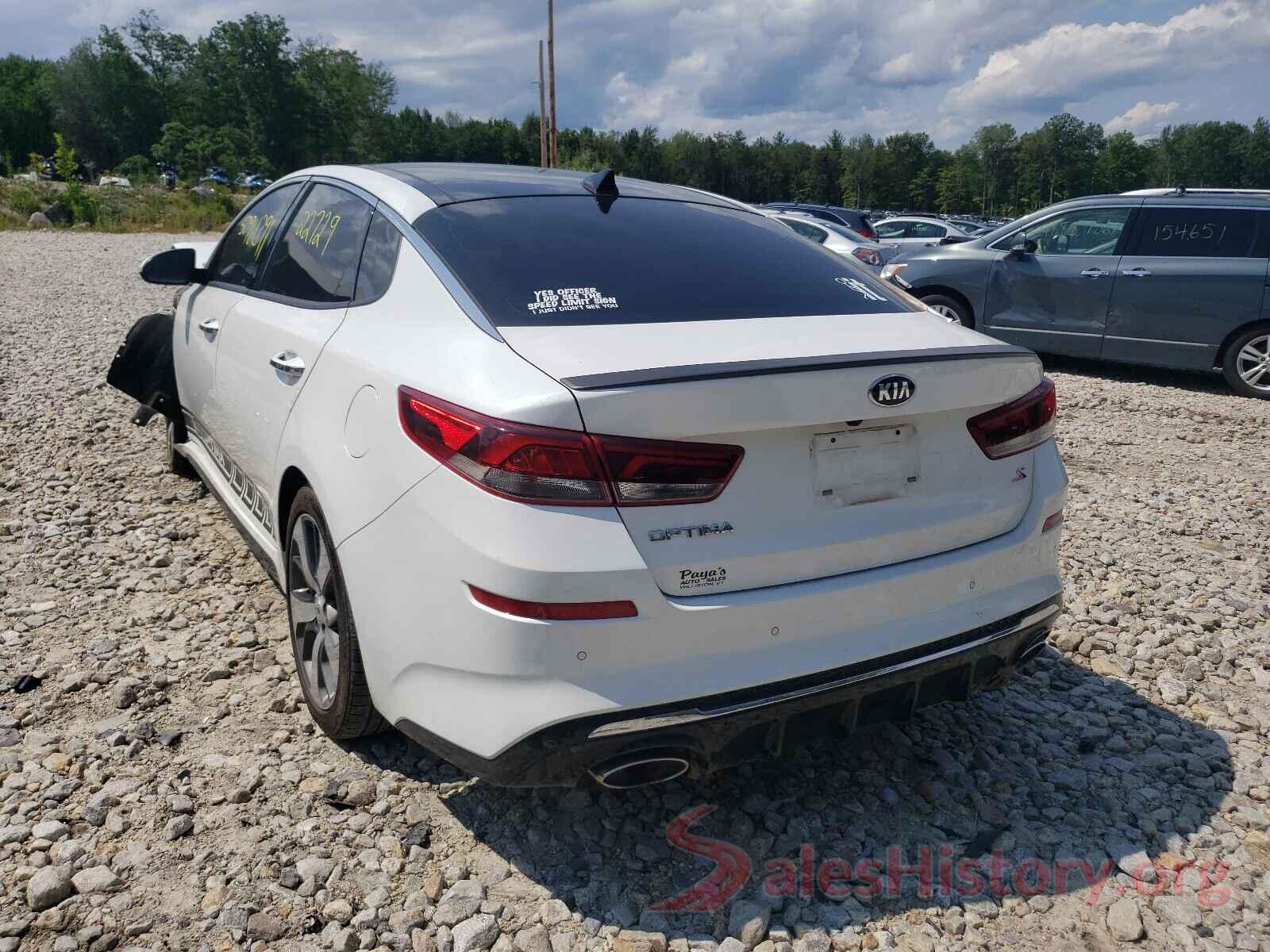 5XXGT4L31KG365873 2019 KIA OPTIMA