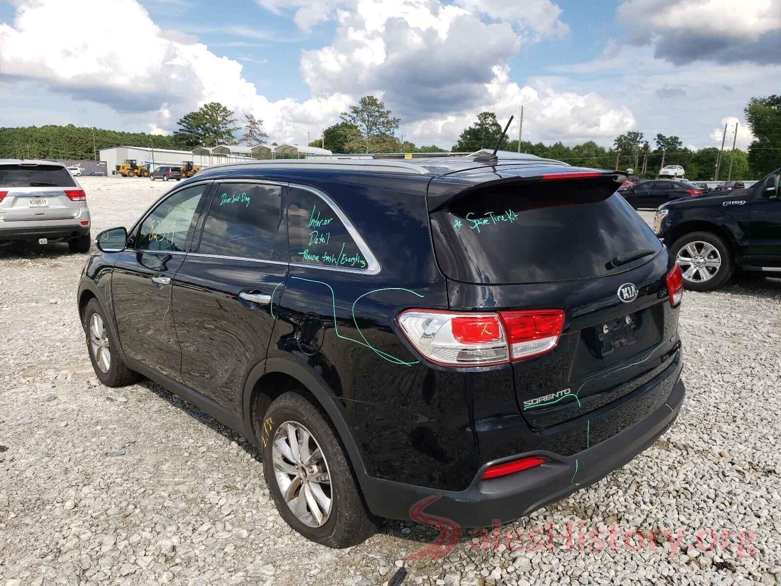 5XYPG4A3XHG202862 2017 KIA SORENTO