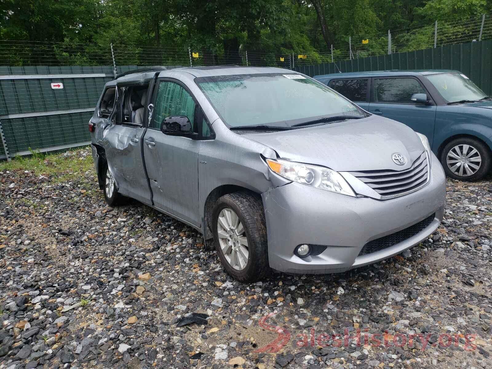 5TDDZ3DC5HS159621 2017 TOYOTA SIENNA