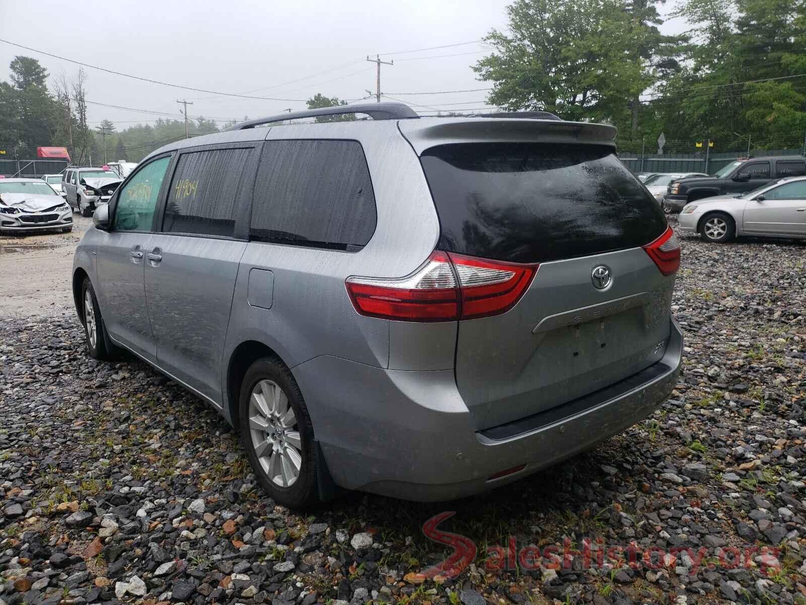 5TDDZ3DC5HS159621 2017 TOYOTA SIENNA