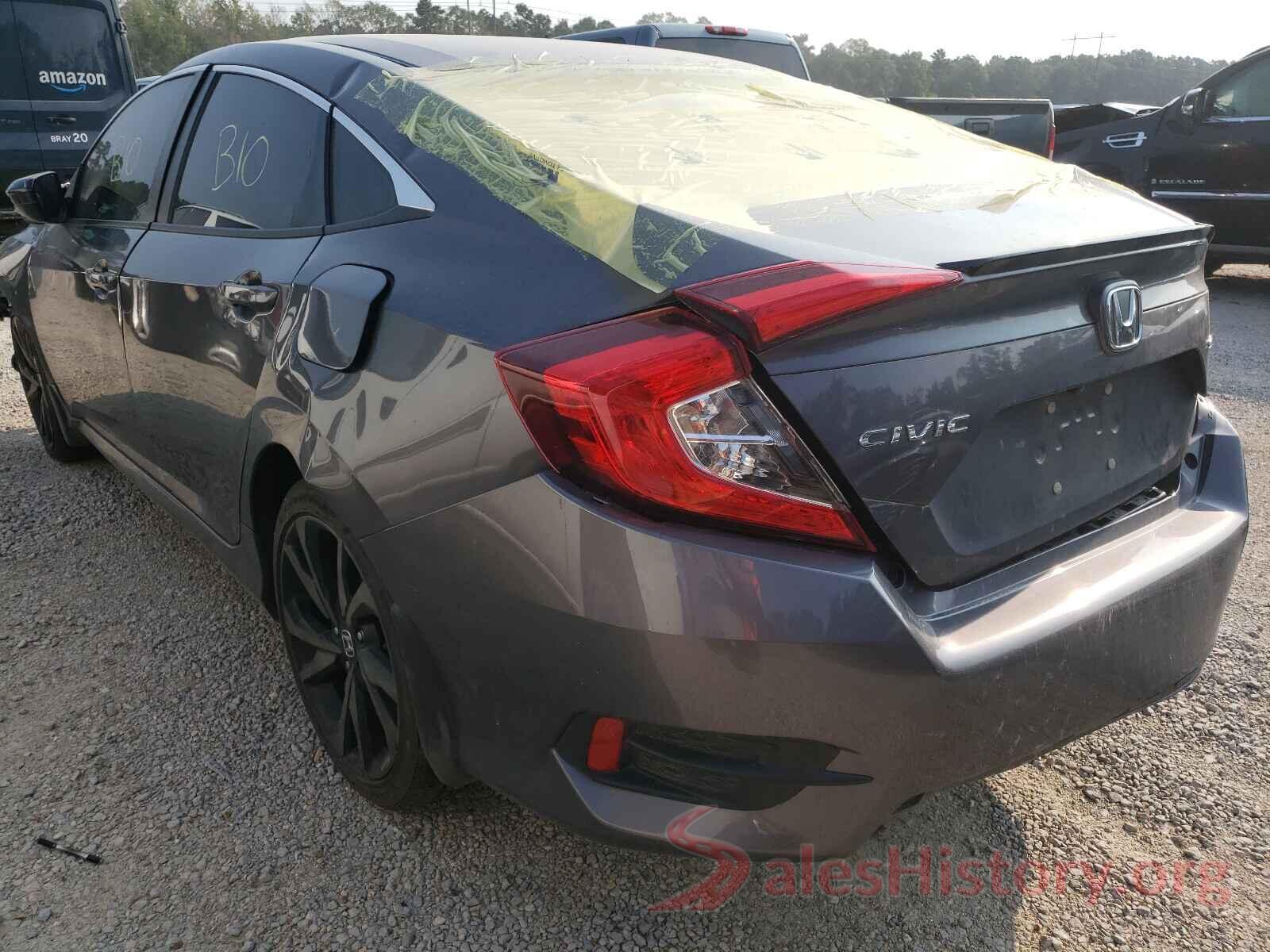 2HGFC2F8XKH579797 2019 HONDA CIVIC