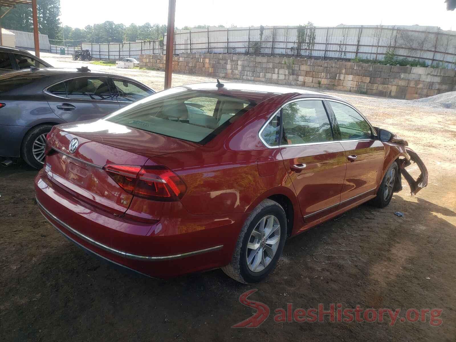 1VWAT7A37HC043822 2017 VOLKSWAGEN PASSAT