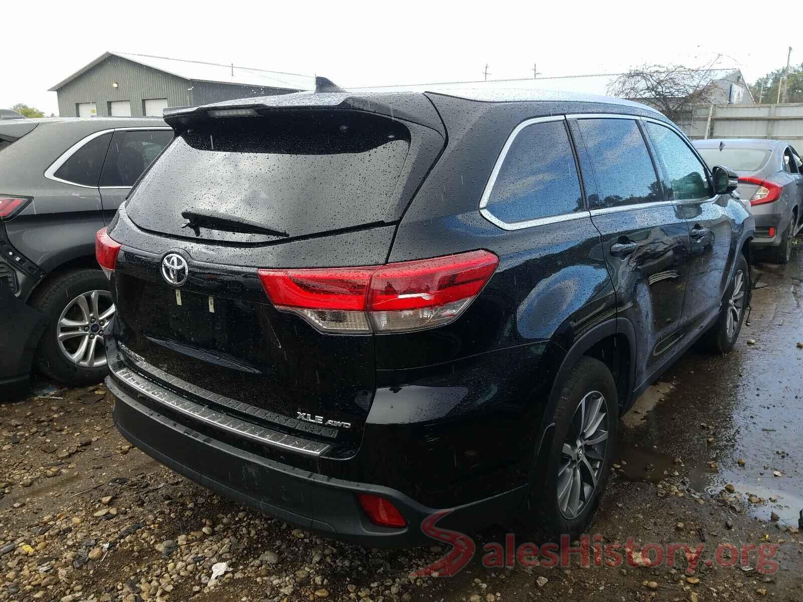 5TDJZRFH9KS622012 2019 TOYOTA HIGHLANDER