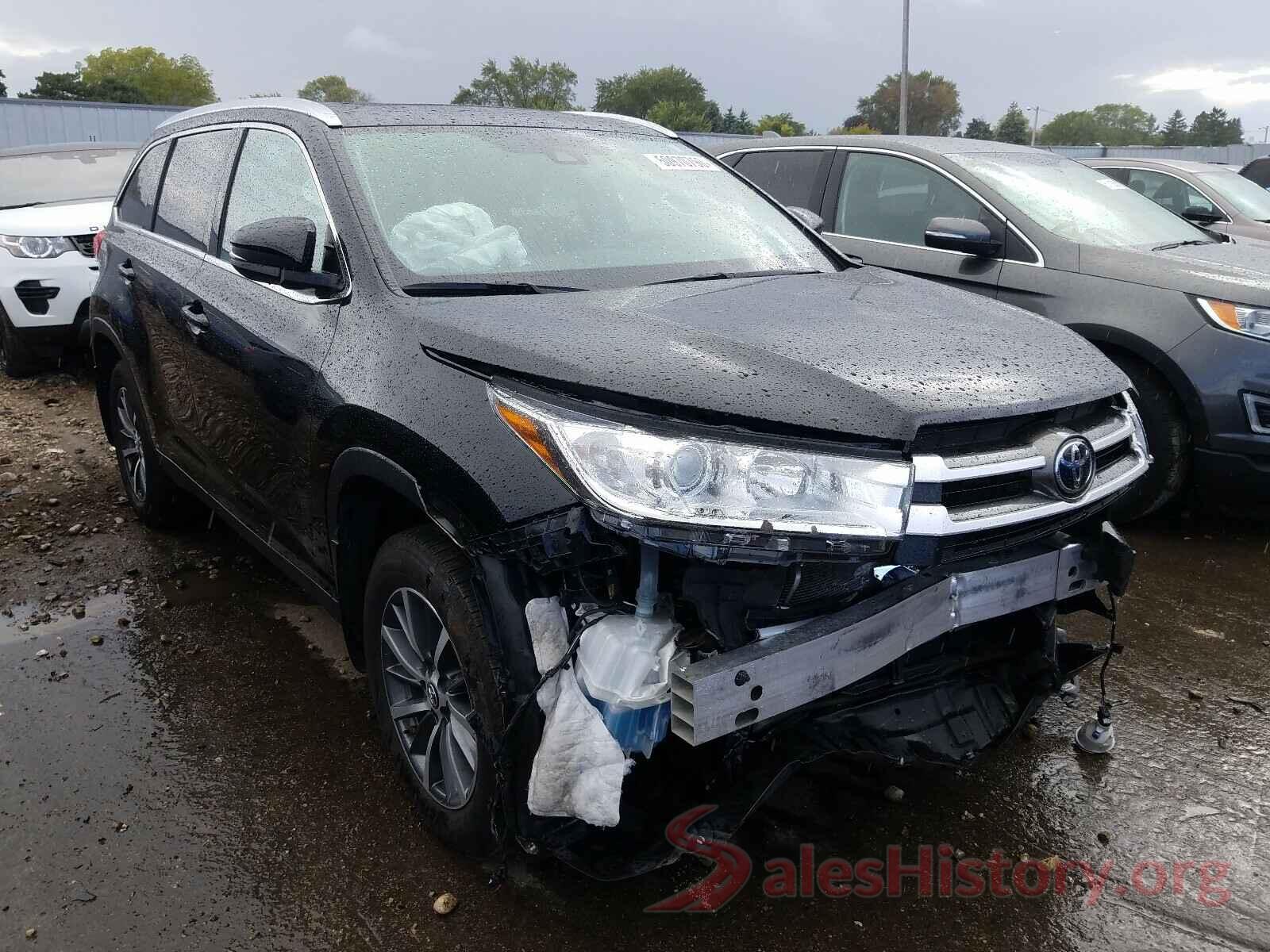 5TDJZRFH9KS622012 2019 TOYOTA HIGHLANDER