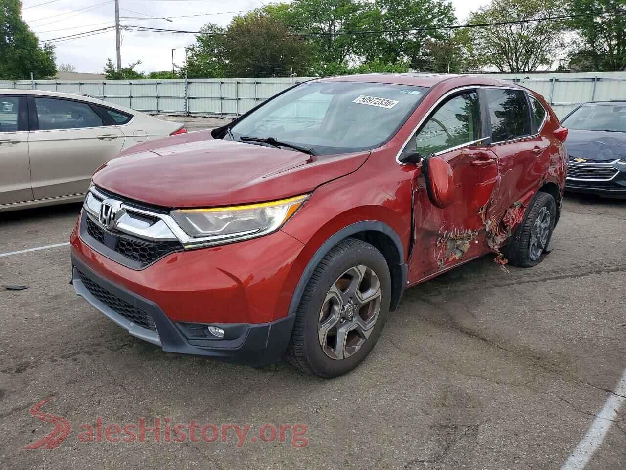 5J6RW2H5XKL006384 2019 HONDA CRV