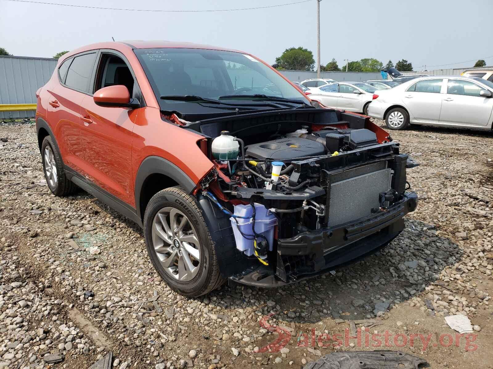 KM8J2CA45JU607387 2018 HYUNDAI TUCSON