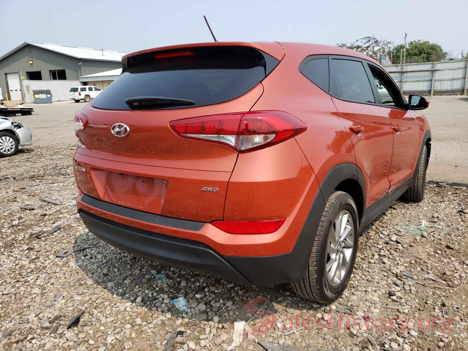 KM8J2CA45JU607387 2018 HYUNDAI TUCSON