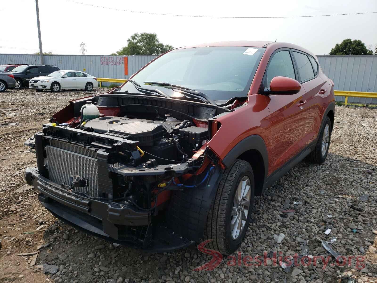 KM8J2CA45JU607387 2018 HYUNDAI TUCSON