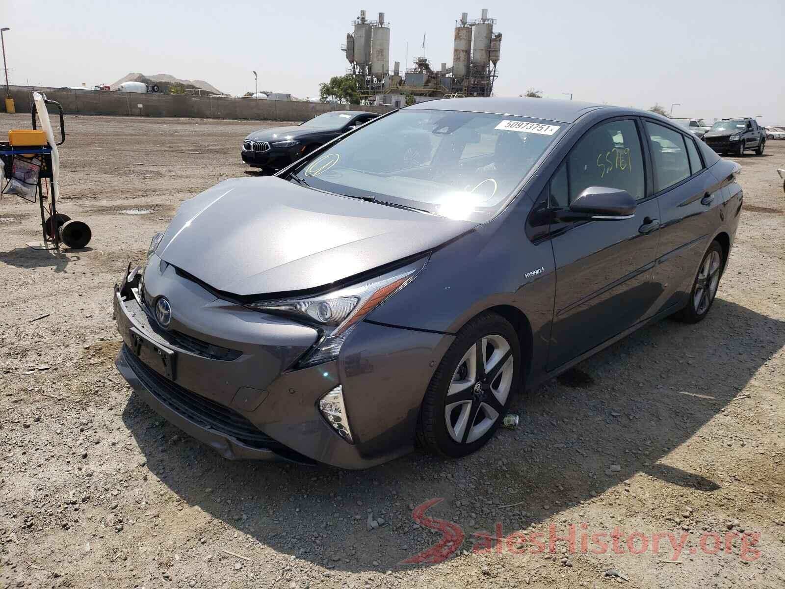 JTDKARFU4H3049975 2017 TOYOTA PRIUS