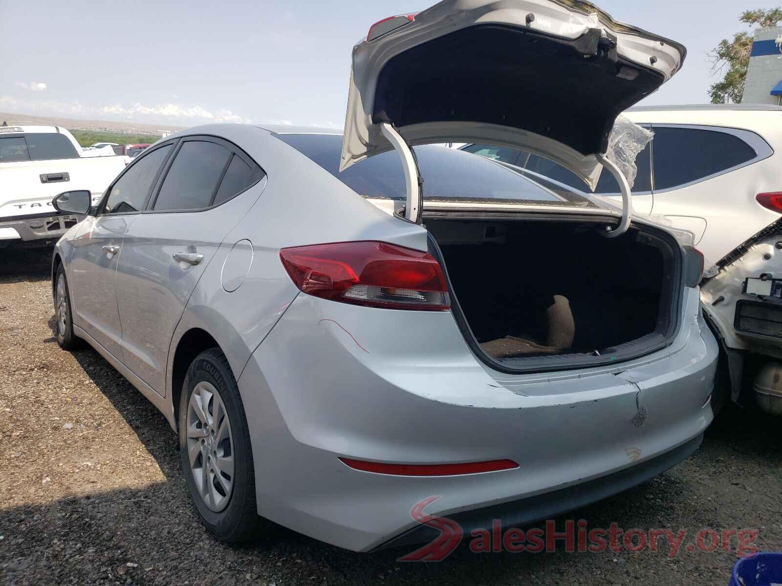 KMHD74LF6HU117229 2017 HYUNDAI ELANTRA