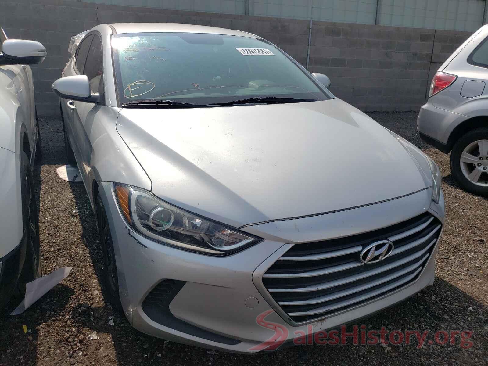 KMHD74LF6HU117229 2017 HYUNDAI ELANTRA