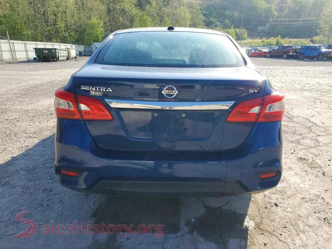 2018 NISSAN SENTRA VIN 3N1AB7APXJL637620, left side view