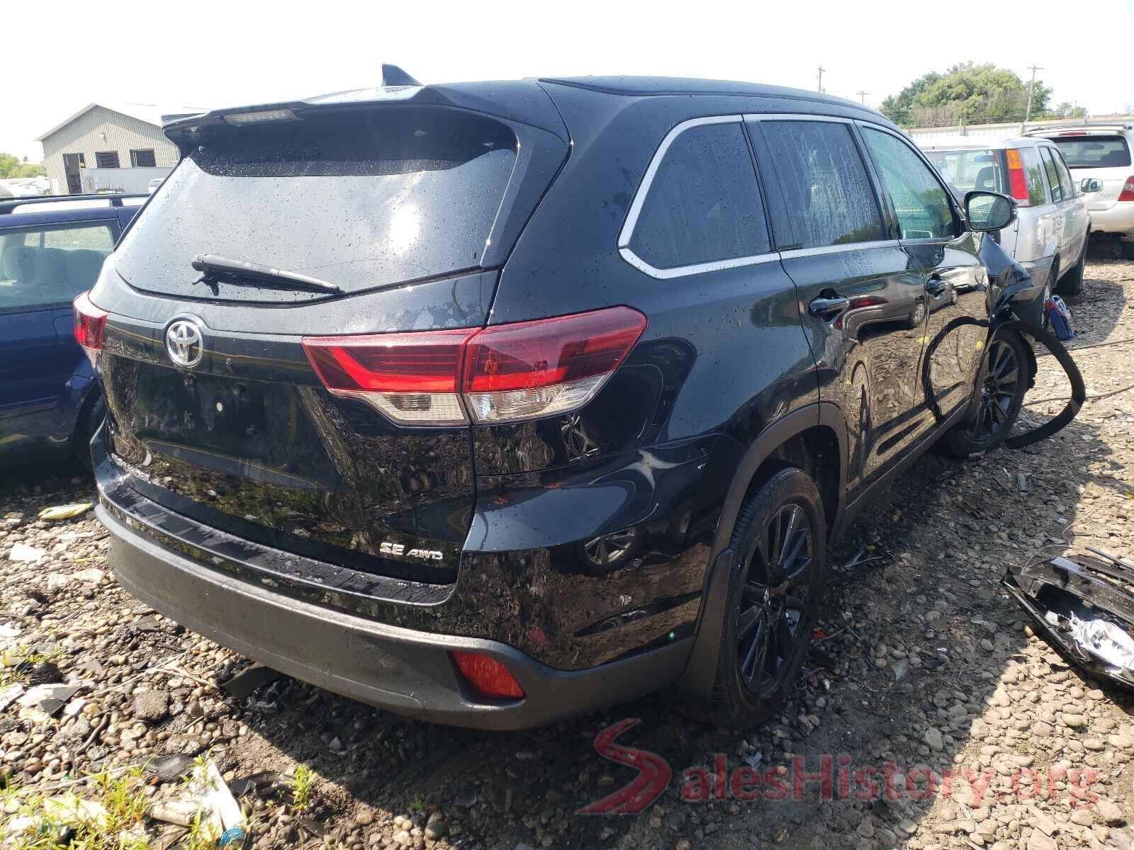 5TDJZRFH2KS599415 2019 TOYOTA HIGHLANDER