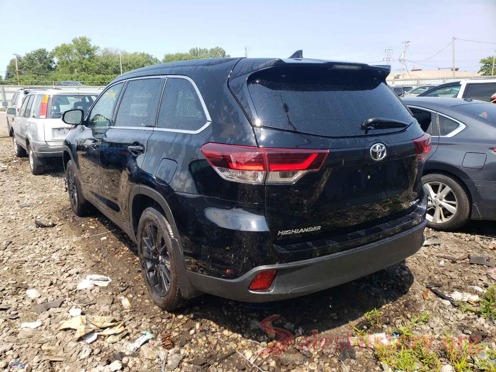 5TDJZRFH2KS599415 2019 TOYOTA HIGHLANDER