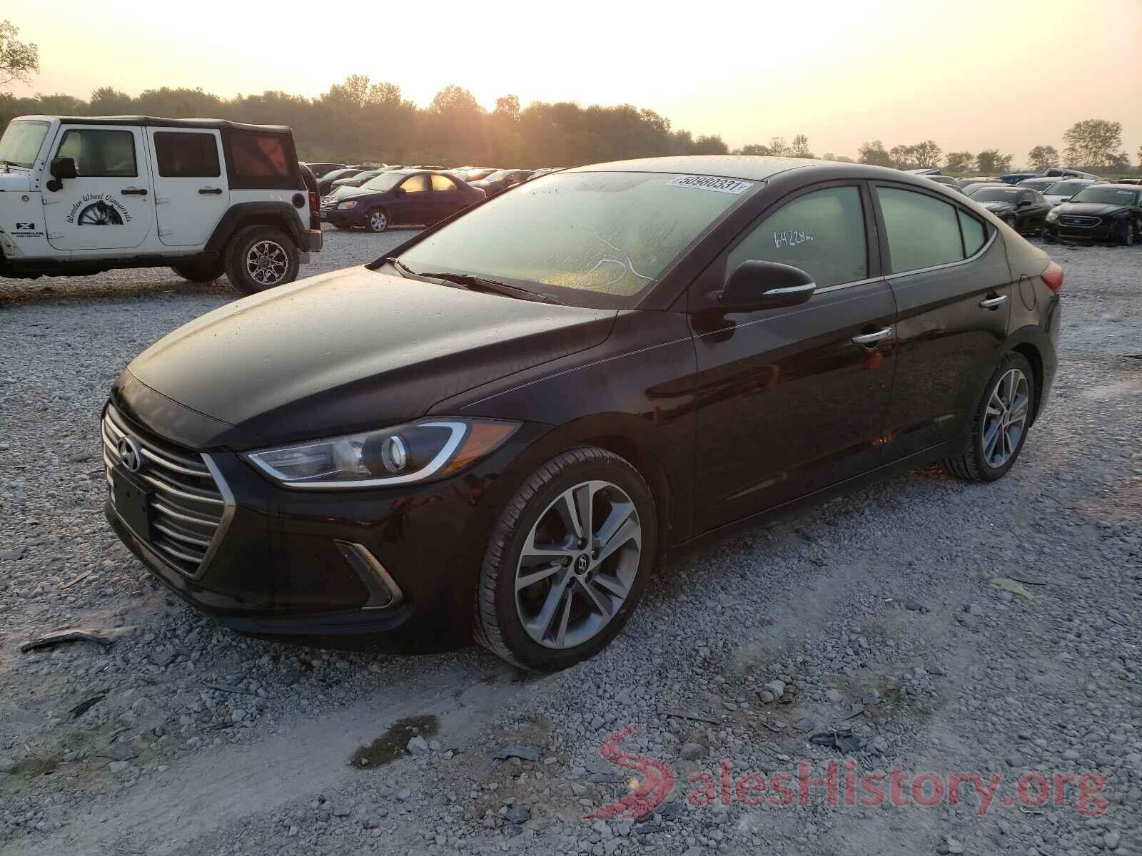 KMHD84LF7HU164122 2017 HYUNDAI ELANTRA