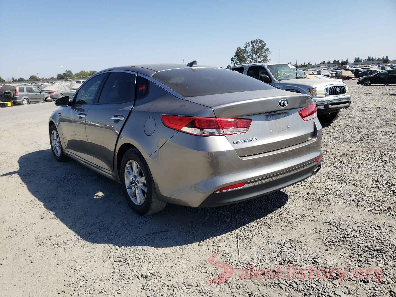 5XXGT4L36GG005943 2016 KIA OPTIMA