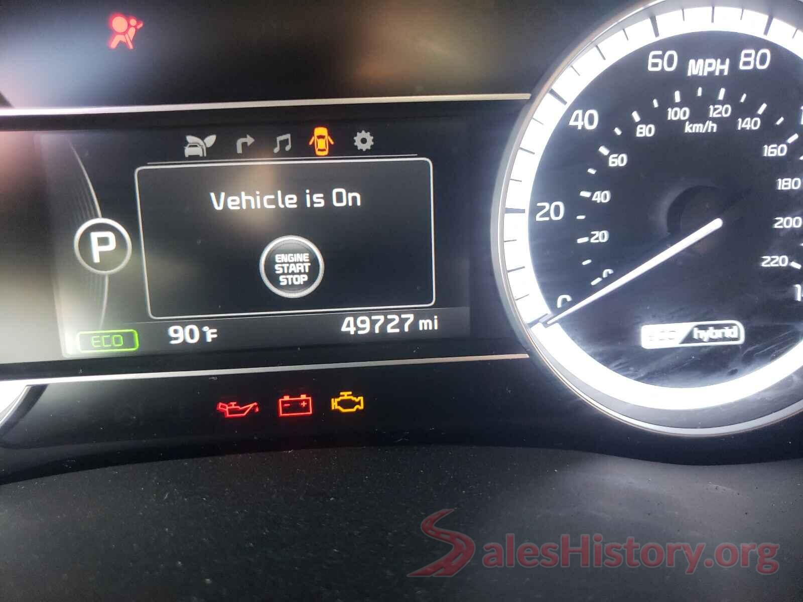 KNDCE3LC9H5053834 2017 KIA NIRO