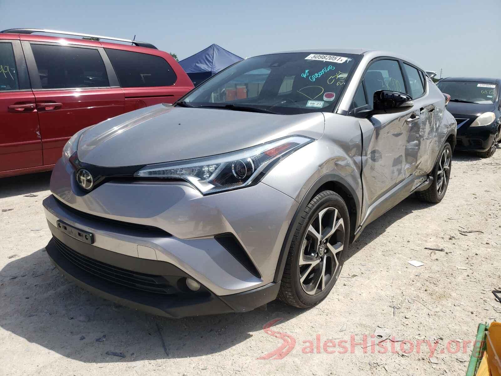 NMTKHMBX4JR034314 2018 TOYOTA C-HR