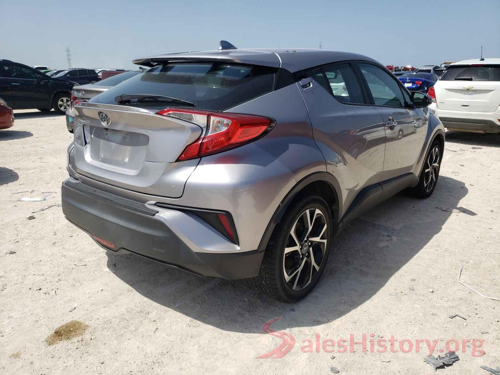 NMTKHMBX4JR034314 2018 TOYOTA C-HR