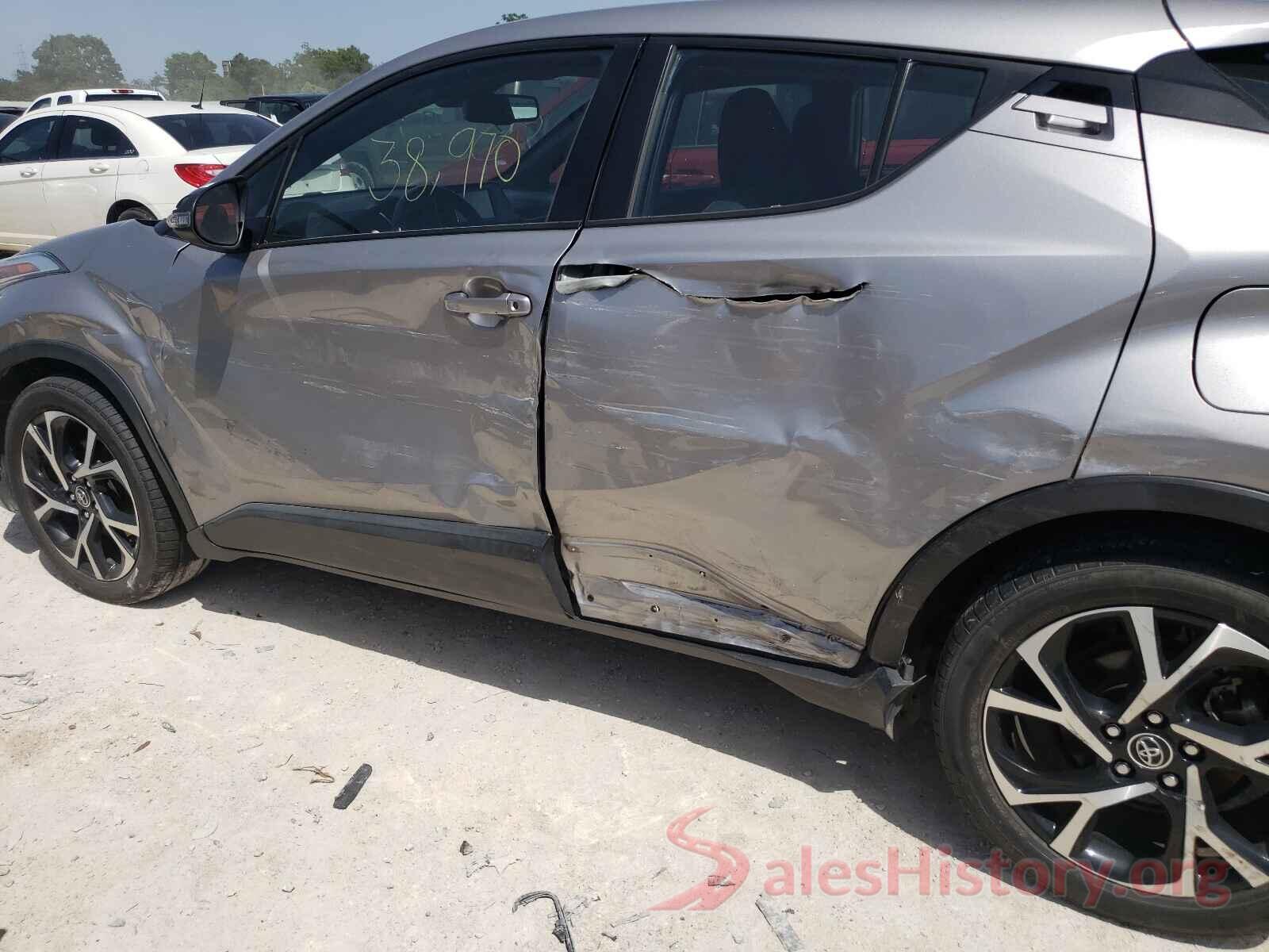 NMTKHMBX4JR034314 2018 TOYOTA C-HR