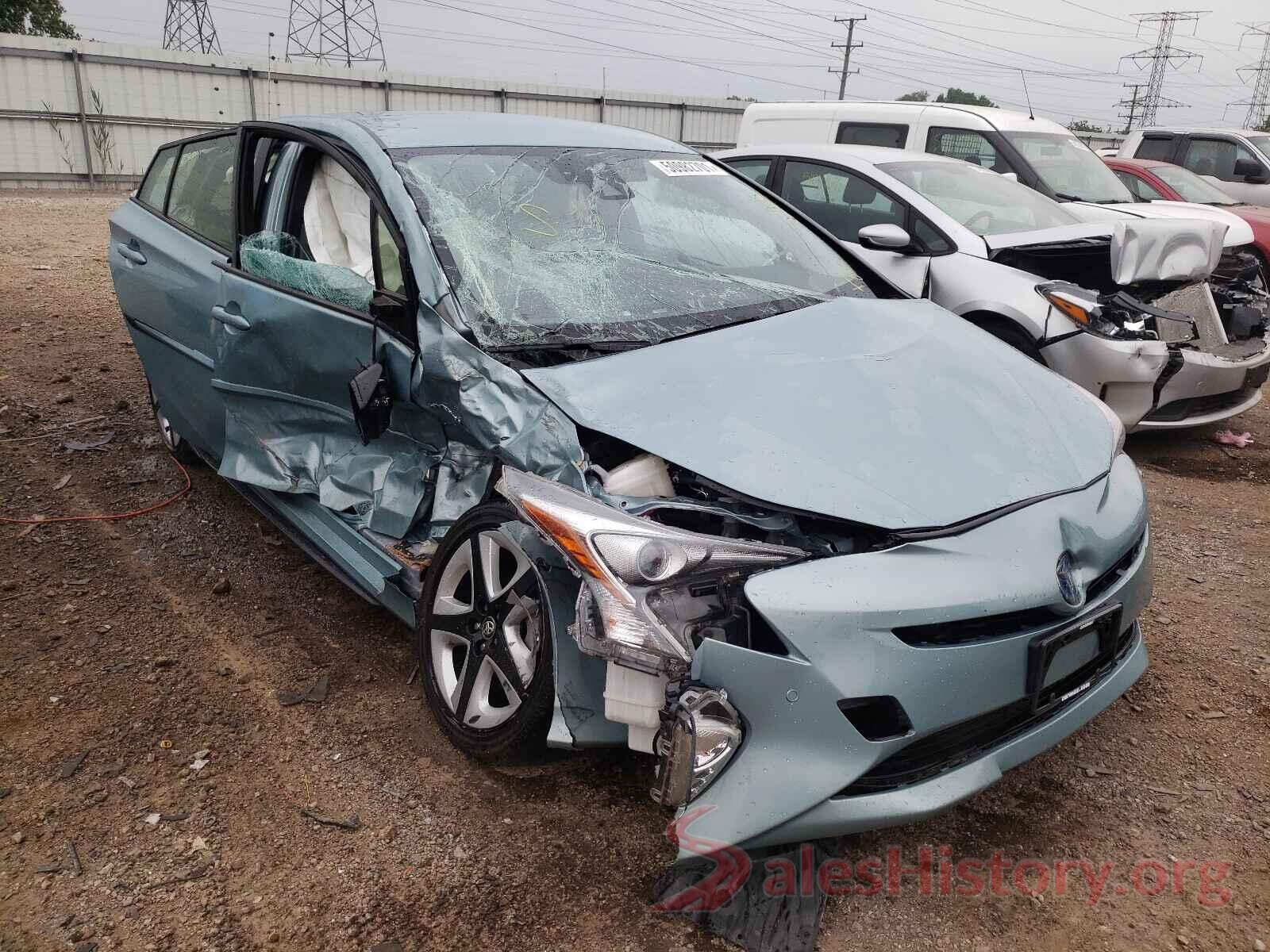 JTDKARFU7G3027290 2016 TOYOTA PRIUS