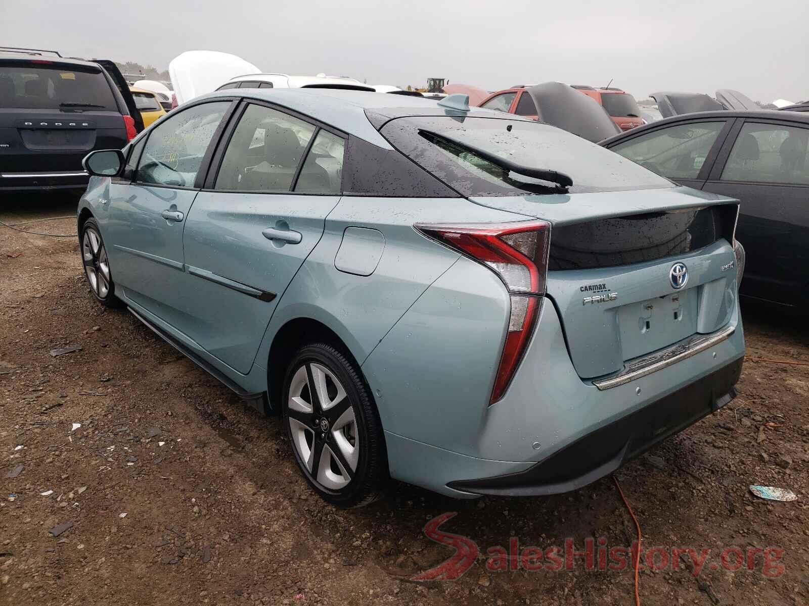 JTDKARFU7G3027290 2016 TOYOTA PRIUS