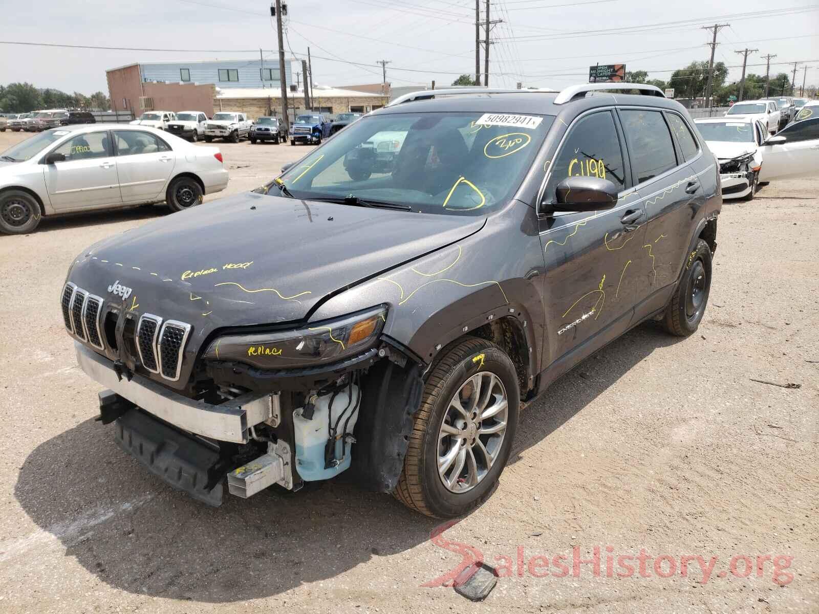 1C4PJLLB7KD221391 2019 JEEP CHEROKEE