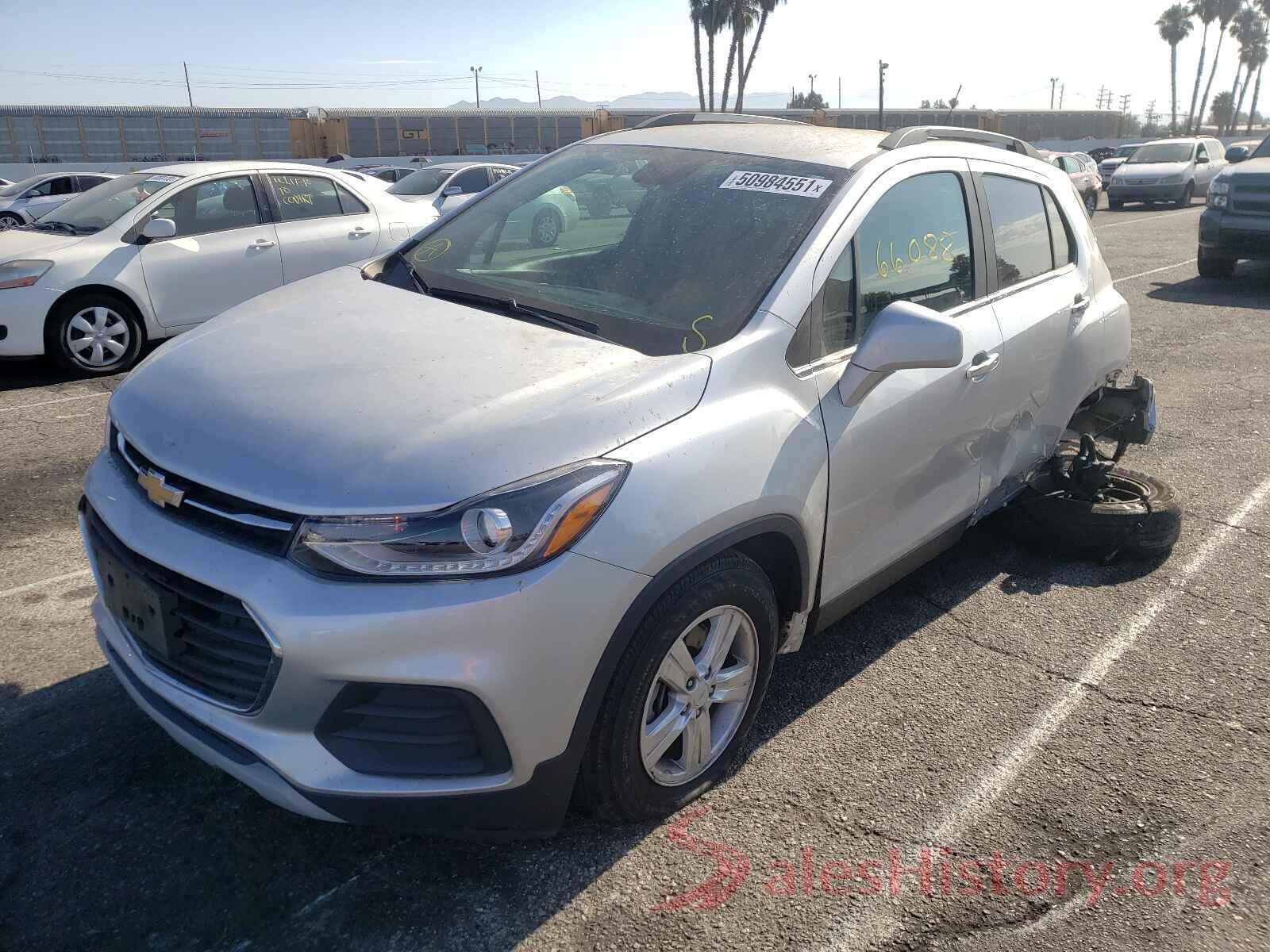 KL7CJLSB8KB891802 2019 CHEVROLET TRAX