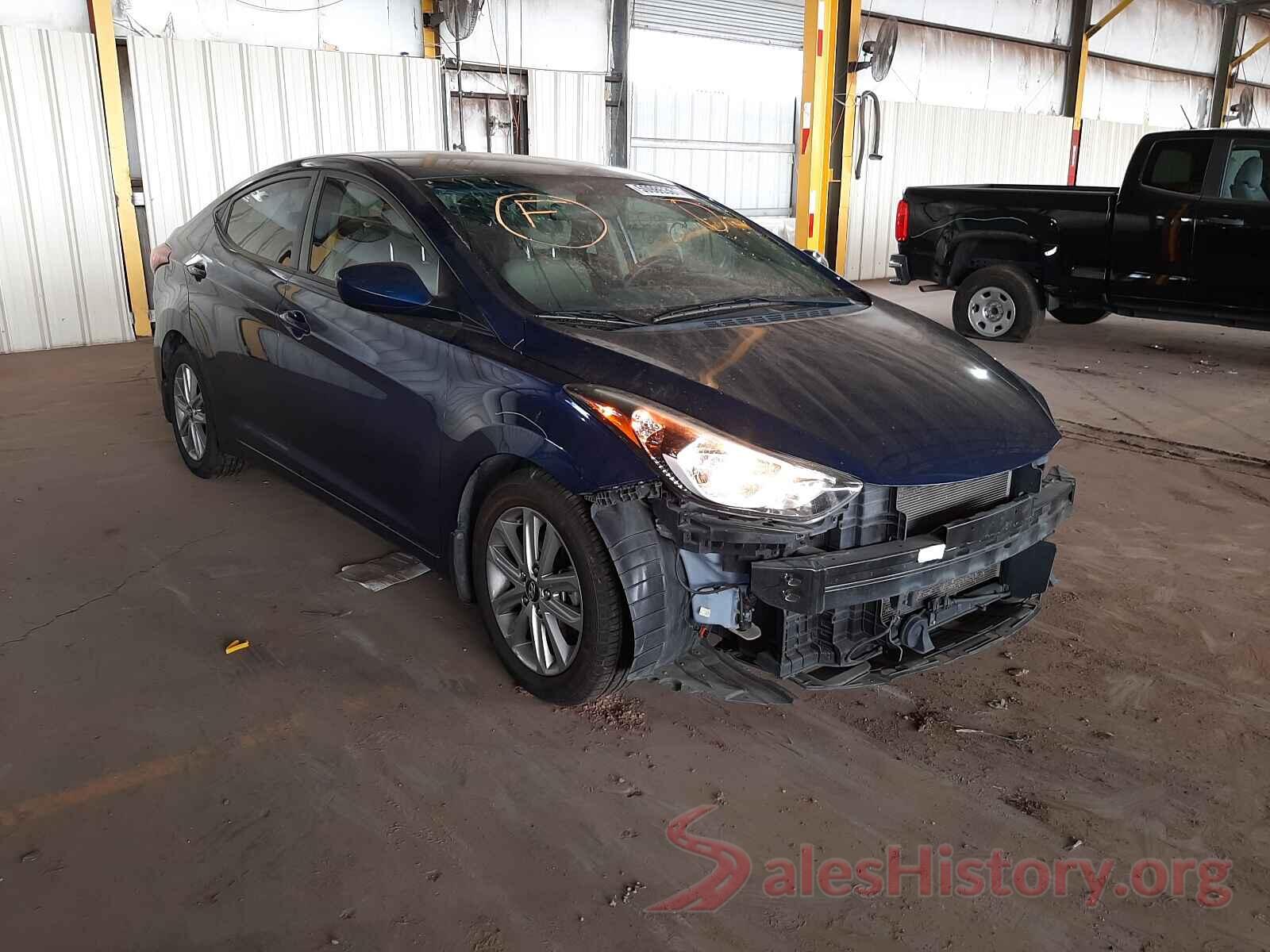 5NPDH4AE0GH657423 2016 HYUNDAI ELANTRA