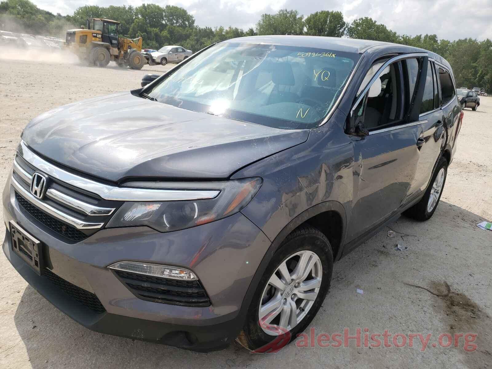 5FNYF6H17GB049340 2016 HONDA PILOT