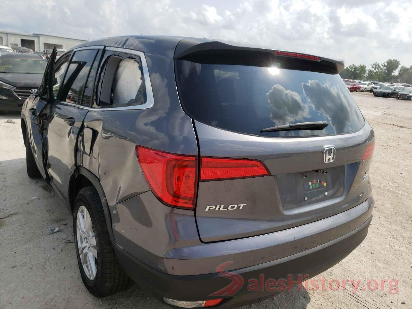 5FNYF6H17GB049340 2016 HONDA PILOT