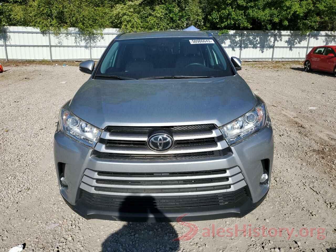 5TDJZRFH6KS612599 2019 TOYOTA HIGHLANDER