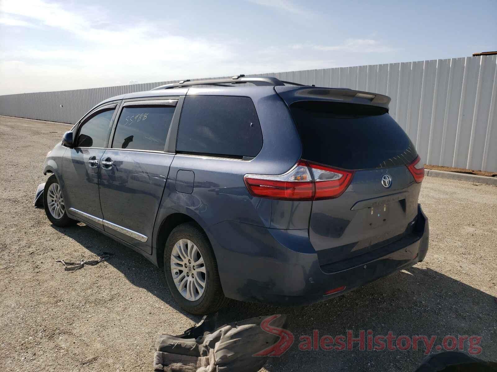 5TDYZ3DC1HS768089 2017 TOYOTA SIENNA