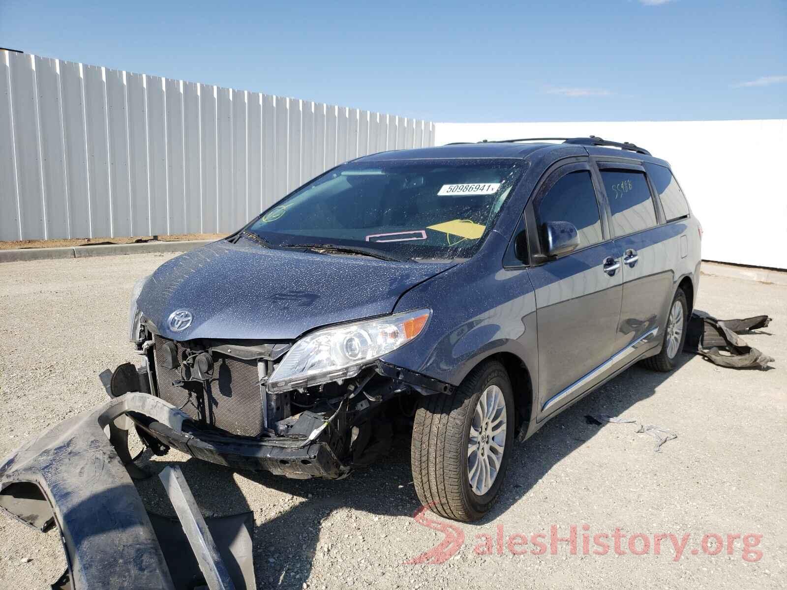 5TDYZ3DC1HS768089 2017 TOYOTA SIENNA