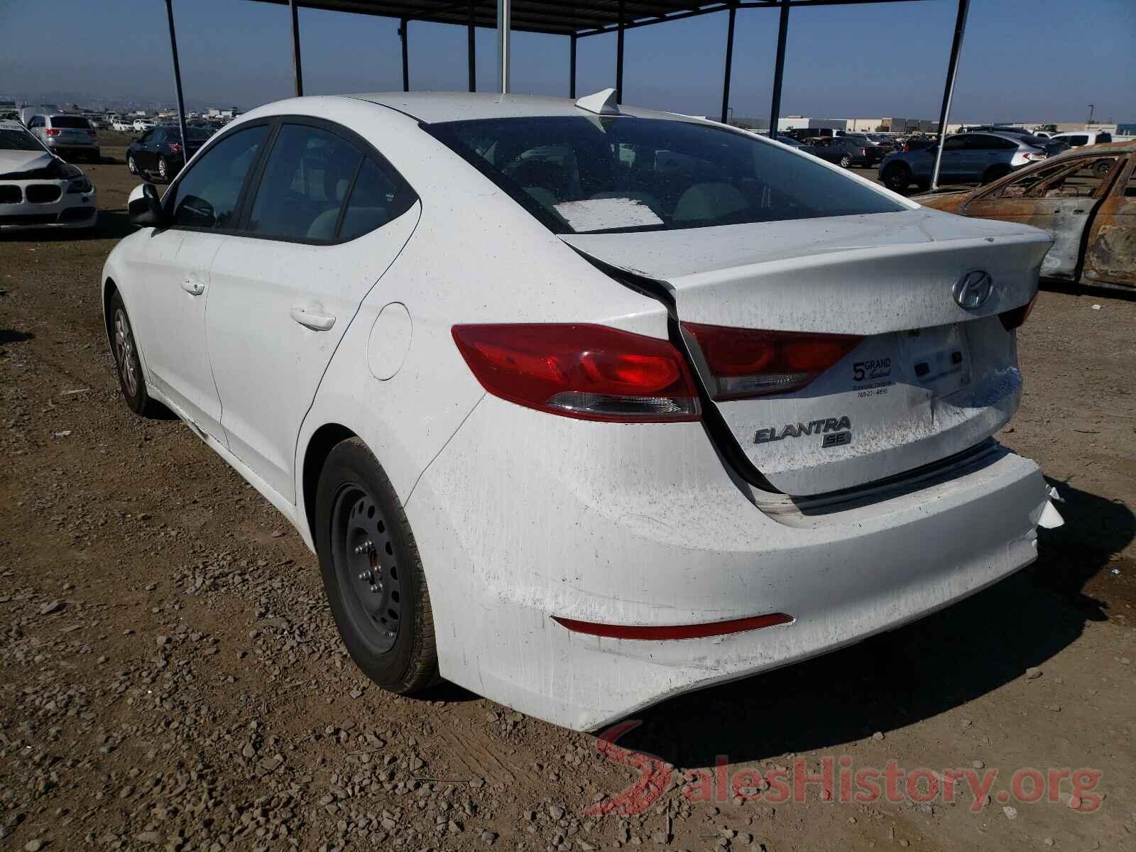 5NPD74LF4HH085329 2017 HYUNDAI ELANTRA