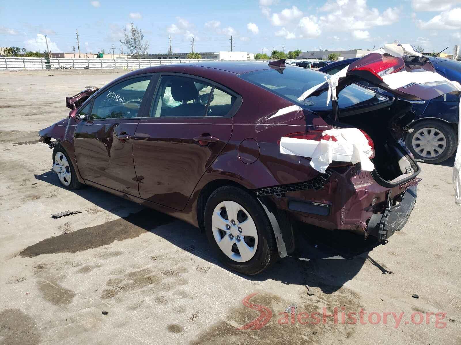 3KPFL4A71JE255740 2018 KIA FORTE