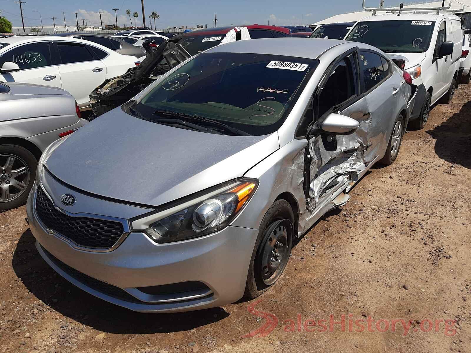 KNAFX4A63G5541084 2016 KIA FORTE