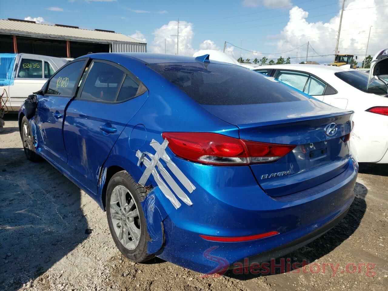 5NPD84LF6HH196719 2017 HYUNDAI ELANTRA