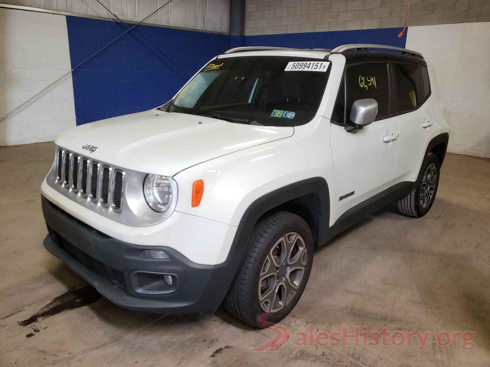 ZACCJBDT0GPD40683 2016 JEEP RENEGADE