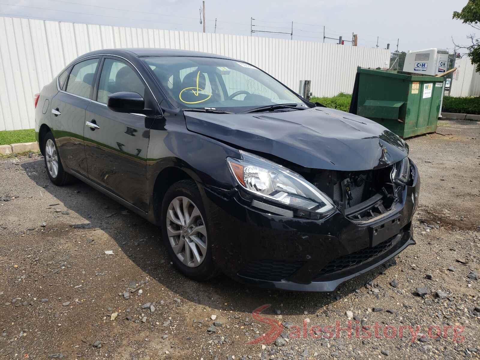 3N1AB7APXKY397053 2019 NISSAN SENTRA