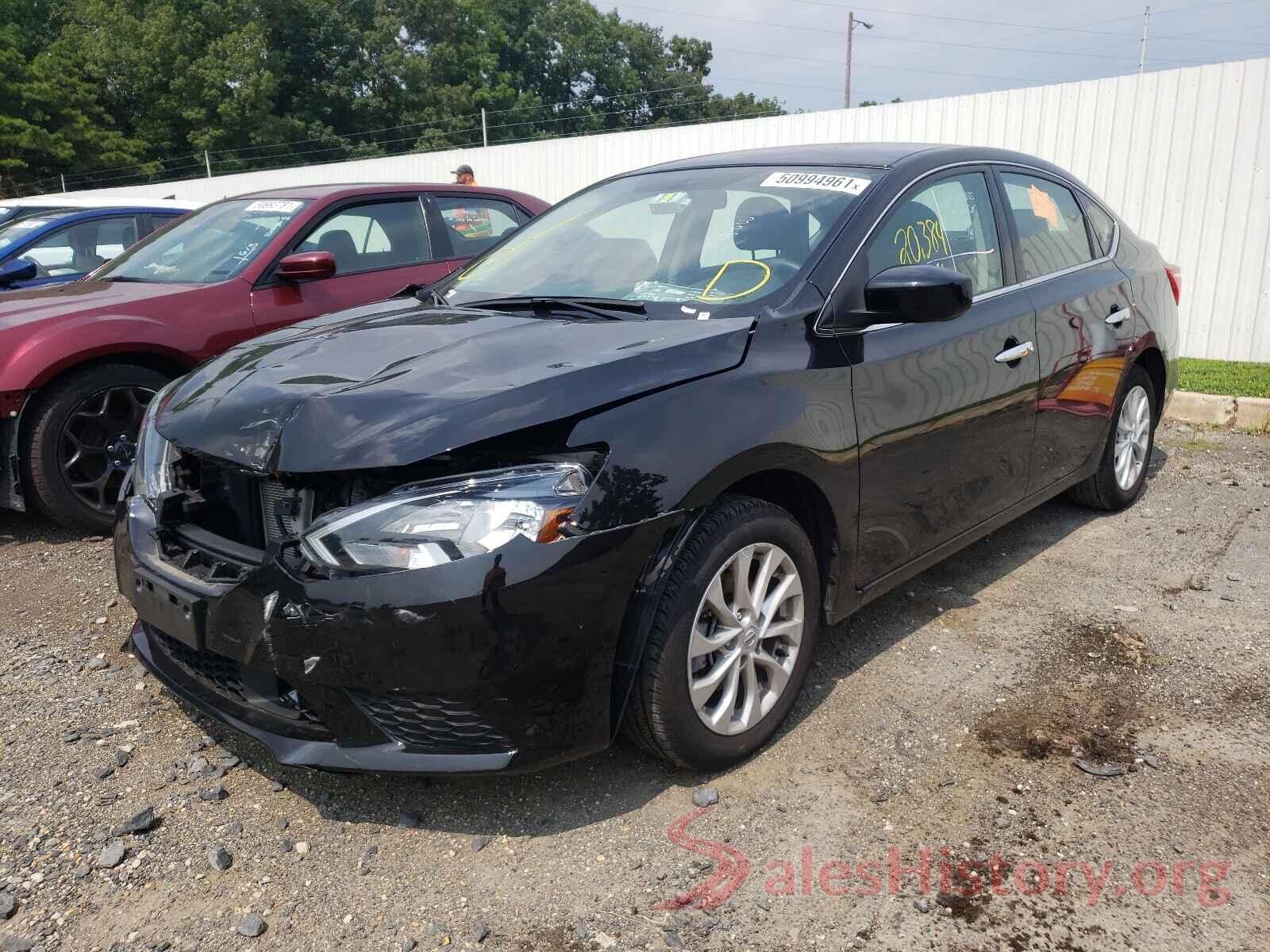 3N1AB7APXKY397053 2019 NISSAN SENTRA