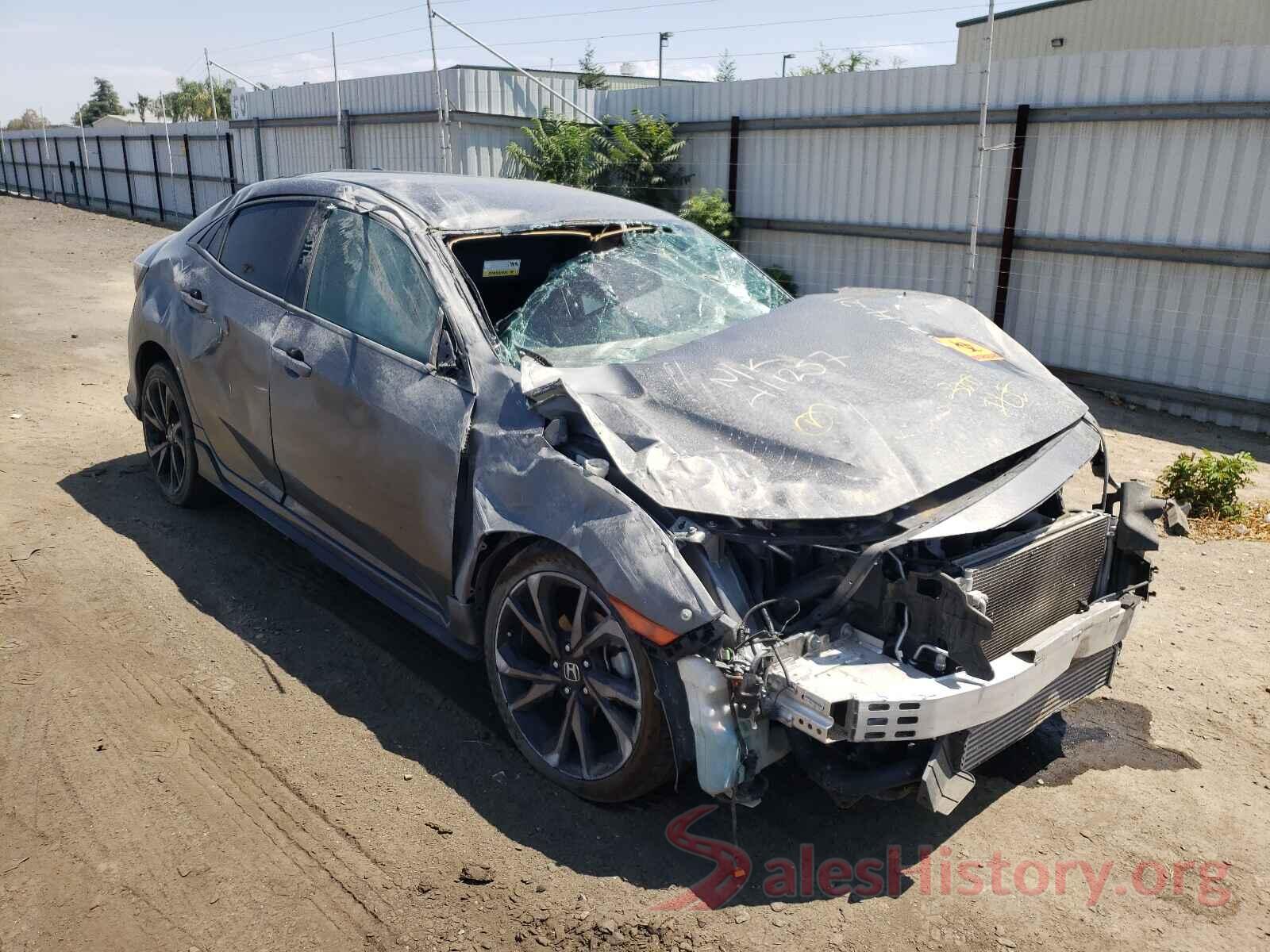 SHHFK7H49KU411257 2019 HONDA CIVIC