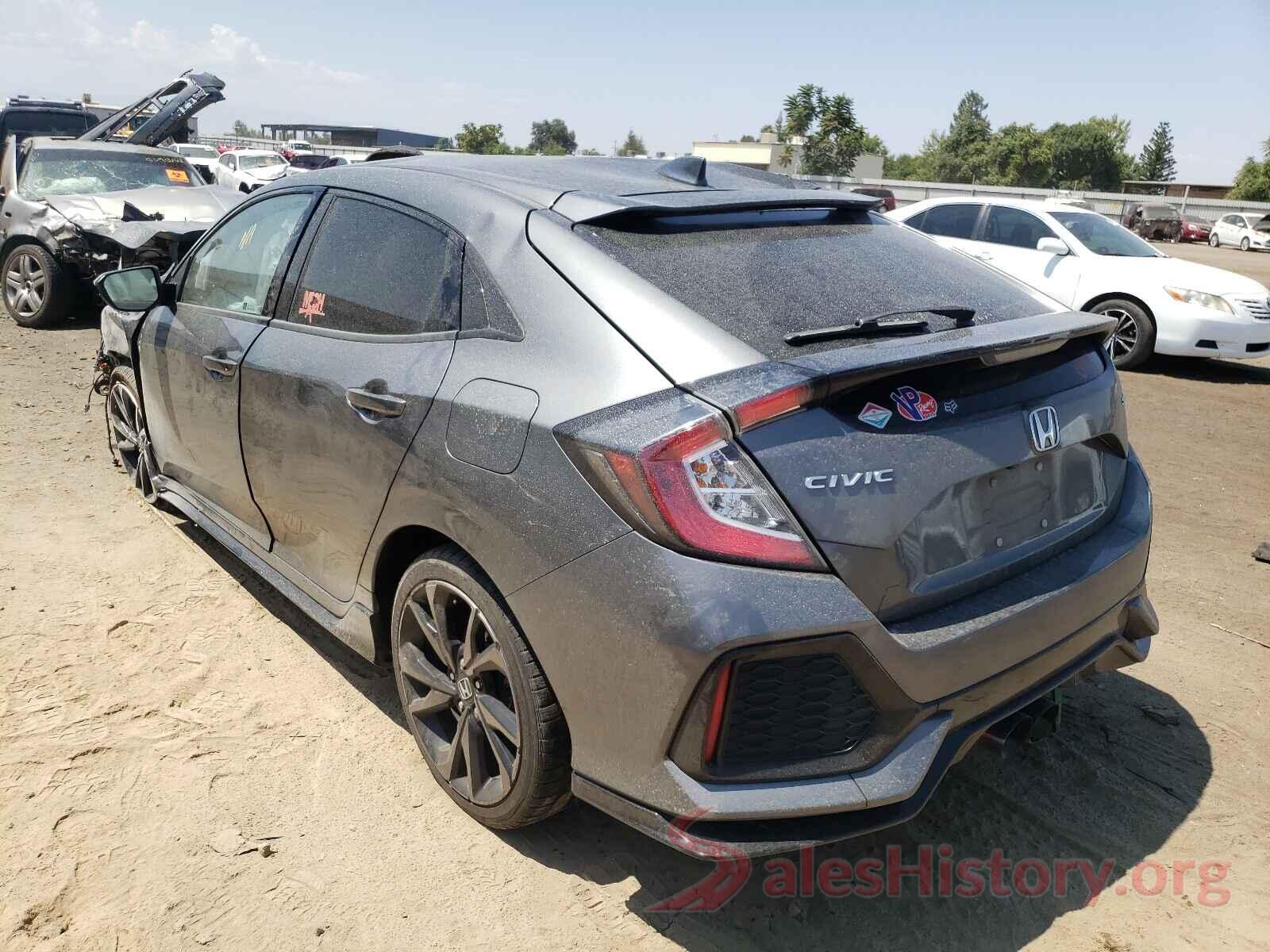 SHHFK7H49KU411257 2019 HONDA CIVIC